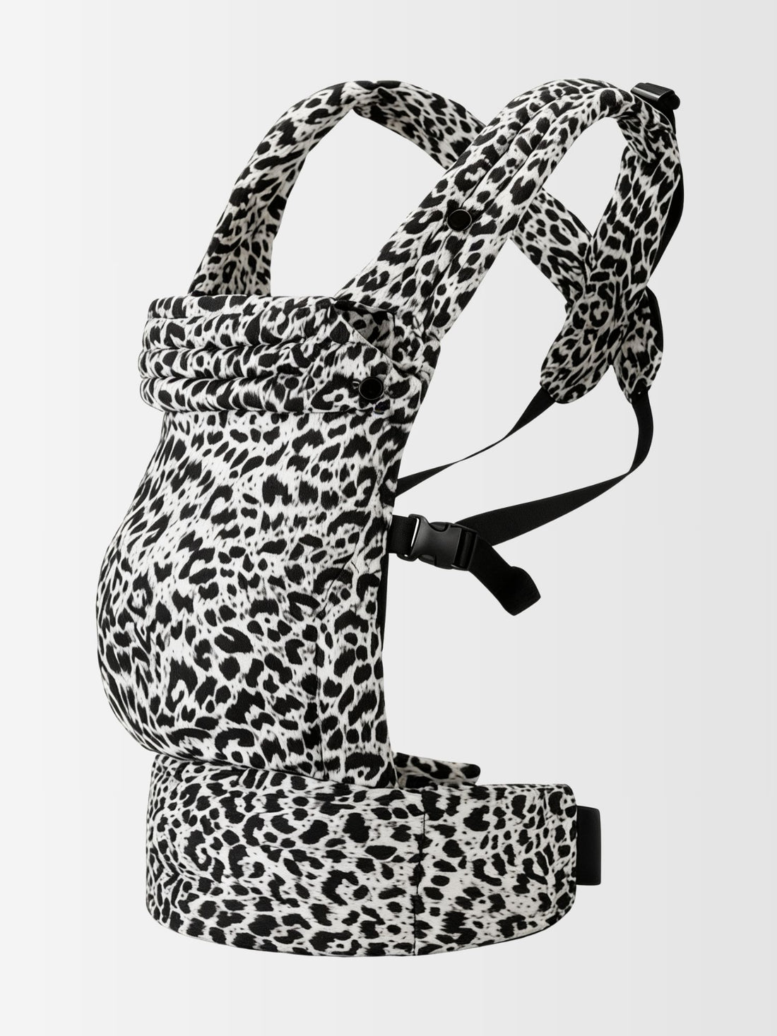 Essential Baby Carrier, Black Leopard