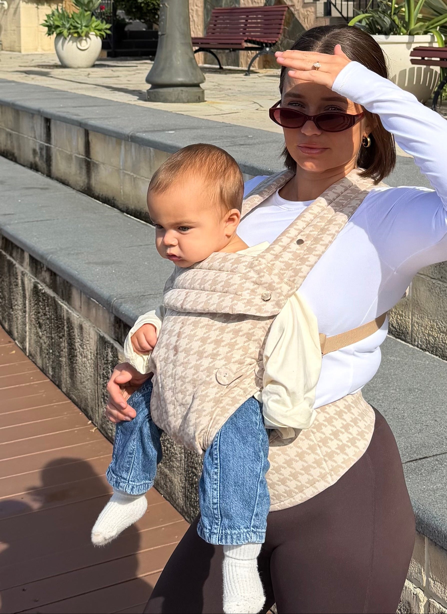 Front carry facing out