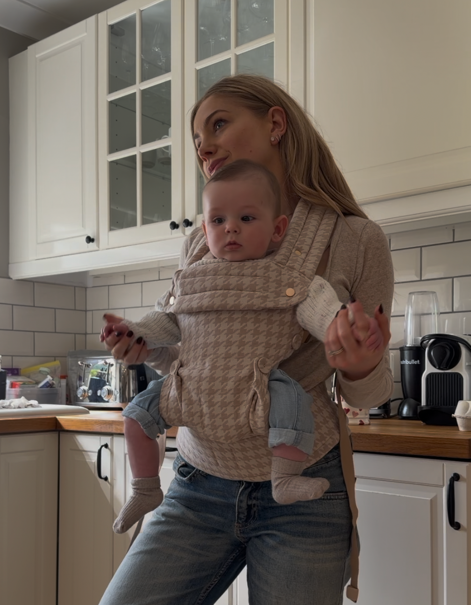 Front carry facing out